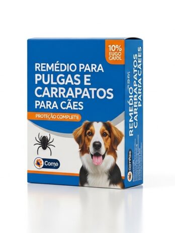 Antipulgas e Carrapatos 100mg para Cães de 5 a 10kg