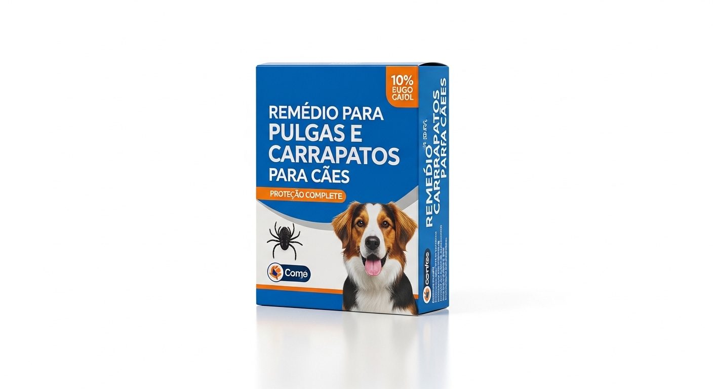 Antipulgas e Carrapatos 100mg para Cães de 5 a 10kg