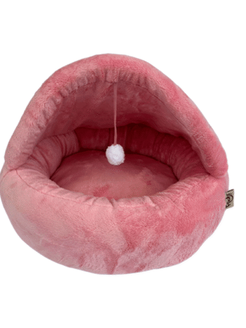 Toca Cama para Gatos Rosa