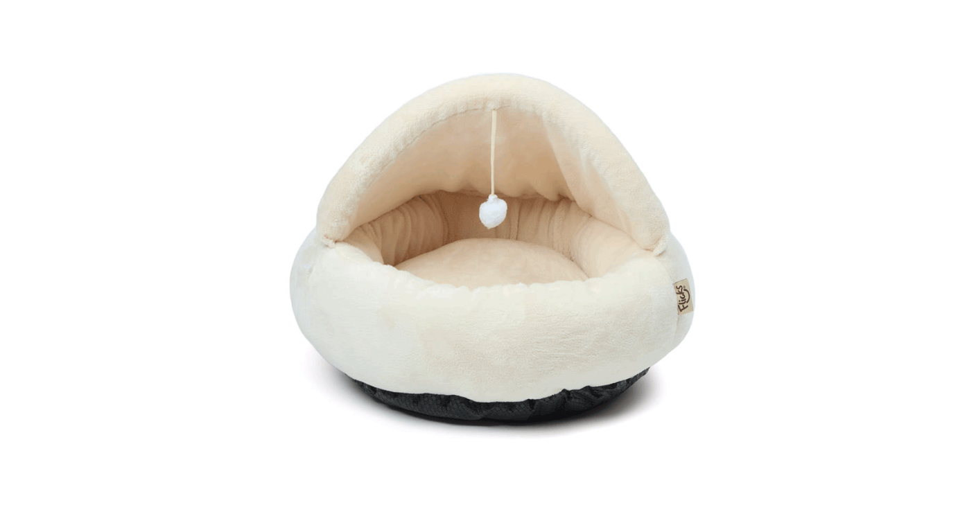 Toca Cama para Gatos Bege