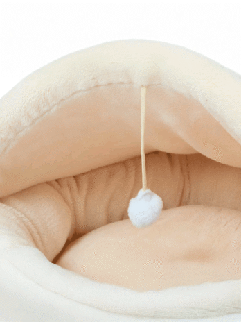 Toca Cama para Gatos Bege