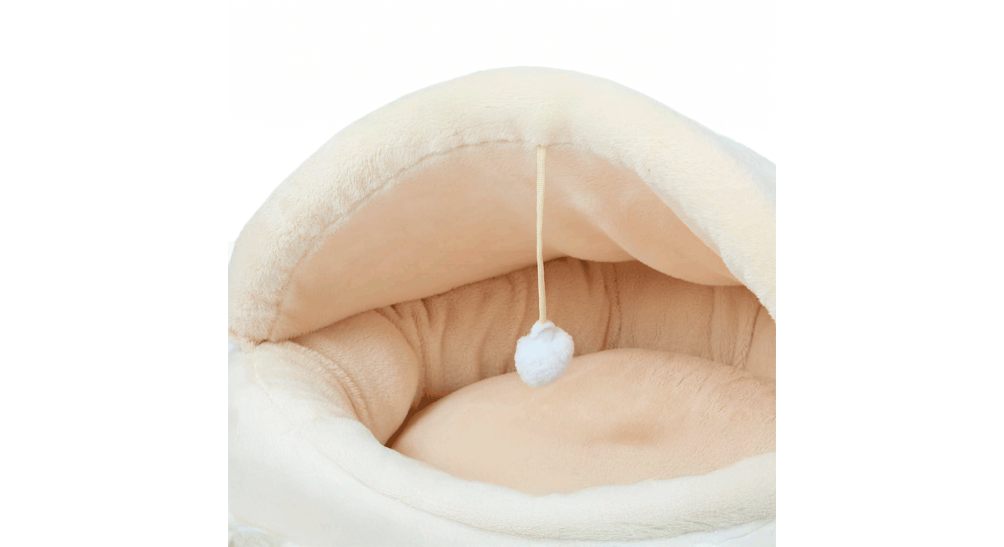 Toca Cama para Gatos Bege - Imagem 2